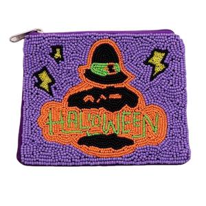 Designer Handmade Beaded Coin <b>Pouch</b> Small Zipper Wallet Vintage Ethnic <b>Mini</b> Purse for Women At Cheap Price - Product Image 5