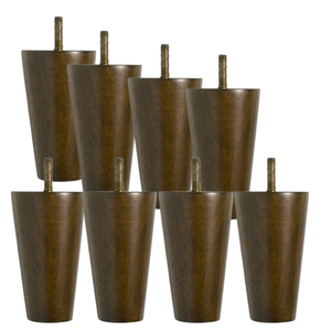 Pieds de canapé en bois d'hévéa robustes de fabrication vietnamienne, pieds de meubles industriels pour canapé, lit, projets hospitaliers et de concession - Product Image 2