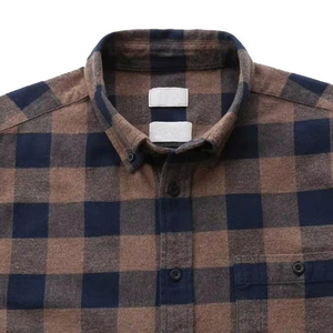 Long Sleeve Clothing Comfortable Warm Design For Winter Outdoor Activities Travel Men Flannel <b>Shirt</b> Soft Brushed Fabric Casual - Product Image 2