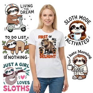 Many Designs Film Cartoon Animal Custom Scriptures Jesus Faux Dtf Transfers Numbers Funny Sarcastic Dtf Transfer For Shirts - Product Image 1