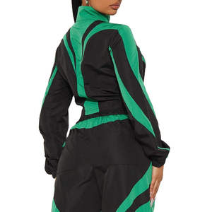Conjunto Deportivo Cortavientos para Hombre, Chaqueta Ligera con Capucha y Pantalones Deportivos, con Tela Transpirable Resistente al Viento para Uso en Exteriores - Product Image 3