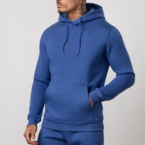 Custom 100% Cotton French Terry Hoodie <b>Set</b> Men's Oversized Boxy Fit Blank Sweatshirt and <b>Sweatpants</b> <b>Set</b> - Product Image 3