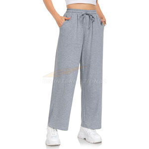 <b>Womens</b> Loose High Waist Wide Leg Sweatpants <b>Lounge</b> <b>Pants</b> Athletic Joggers Pockets Casual Fall Outfits <b>Women</b> Soft Baggy Joggers - Product Image 2