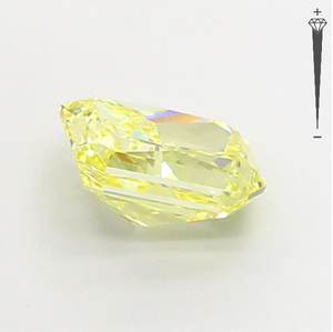 Diamante Cultivado en Laboratorio con Certificación IGI, Corte Radiante de 2.01 CT, Color Amarillo Fantasía, Claridad VS1, CVD LG 792671008, ROYAL GEMS PARA JOYERÍA - Product Image 2