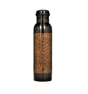 Botella de Agua de Cobre Ecológica de Alta Calidad para Uso en Casa, Oficina y Viajes, Apta para Hervir, Apoya una Rutina de Hidratación Saludable - Product Image 2