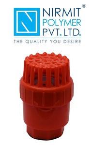 Vanne de refoulement en plastique rouge pour pompes à eau, systèmes d'irrigation, usage domestique et industriel - Product Image 1