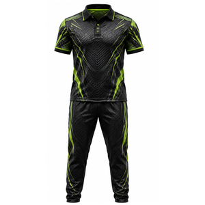 Tenue de cricket personnalisée, kit de jeu respirant pour uniforme de cricket professionnel - Product Image 1