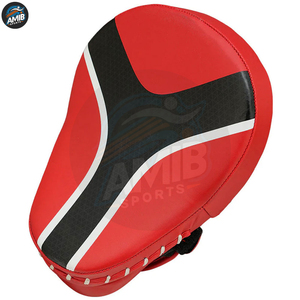 Guantes de Boxeo Cómodos para Gimnasio, Entrenamiento de Fitness, Almohadillas de Enfoque para Golpes y Patadas, Almohadillas de Enfoque de Cuero Genuino - Product Image 5