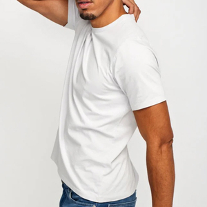 Wholesale Custom Original Premium Cotton 220gsm Regular Fit Dropped Shoulder Oversized Men's Eco-Friendly <b>Tshirt</b> - Product Image 4