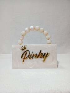 Nuevo Diseño de Bolso de Mano de Resina para Bodas y Eventos en la Playa, Elegante con Detalles de Cadena, Decoración para el Hogar, Mejor Precio - Product Image 4