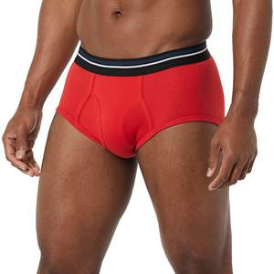 Ropa Interior Masculina Cómoda de Fibra de Bambú, Tanga Sexy con Encaje, Bolsa de Soporte, Transpirable, con Logotipo Clásico - Product Image 3