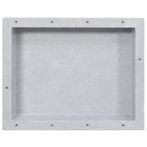 Estantes para Baño con Nicho para Ducha, Color Gris Mate, 16.1"x20.1"x3.9" - Product Image 2