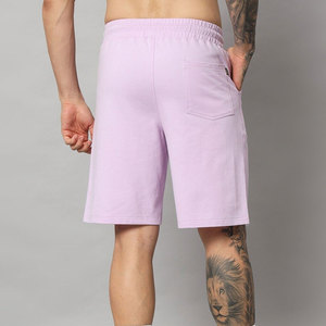 Shorts Bermuda Décontractés pour Hommes Duds Angels, Taille Haute, Cordon de Serrage, Tissu Oxford Écologique, Style Urbain, Imprimé Uni, Tricoté - Product Image 3