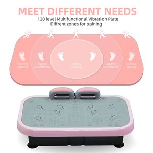เครื่องออกกำลังกายแบบสั่นสะเทือนทั้งร่างกาย 120 ระดับความเร็ว แพลตฟอร์มฟิตเนส ระบบระบายน้ำเหลือง เครื่องเผาผลาญไขมัน - Product Image 5