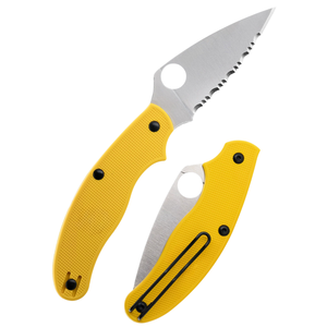 Couteaux pliants classiques avec poignée texturée, lames en acier à tranchant fin et structure pliable pratique pour les sorties de pêche - Product Image 2