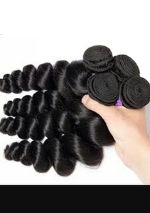 Cheveux indiens Remy 100% vierges, doux et non traités, cuticules alignées, cheveux de temple provenant d'un seul donneur, style double trame, ondulation Water Wave - Product Image 6