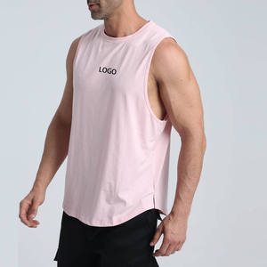 OEM Custom Wholesale Manufacturer Moisture Wicking Workout Tank Top Gym <b>Singlet</b> Bulk Supplier Private Label Wear - Product Image 4