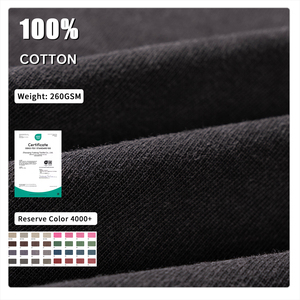 Camiseta de hombre con logo, corte holgado, algodón peinado 280 g/m², cuello acanalado, lavado ácido, hombros caídos, estilo oversize, streetwear, personalizable - Product Image 6