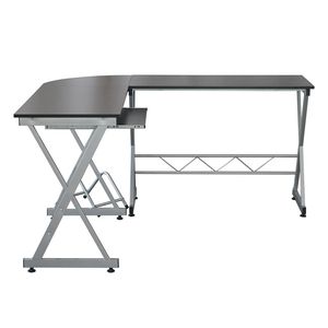 Scrivania per Computer a L in Legno YJ, Ideale per Studio e Scrittura, Compatibile con Laptop, Spedizione Gratuita - Product Image 5