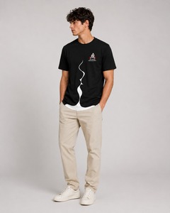T-shirt pour homme de haute qualité, 100% coton, respirant, léger, décontracté, à manches courtes, streetwear, t-shirts personnalisés avec logo - Product Image 4