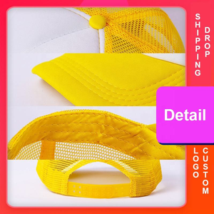 Wholesale in Stock Drop Shopping Fashion Popular Colorful Summer Foam Baseball <b>Cap</b> Custom Print <b>Blank</b> Trucker Hats Mesh - Product Image 3