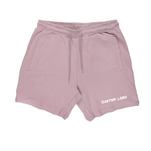Shorts de sport décontractés pour hommes, respirants, séchage rapide, légers, taille élastique, motif uni, pour gym, fitness, course à pied, vente en gros - Product Image 4