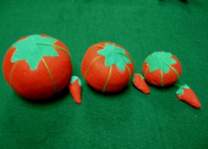 AA0086 Tomato <b>Pin</b> Cushion | Hand <b>Sewing</b> Accessories - Product Image 6