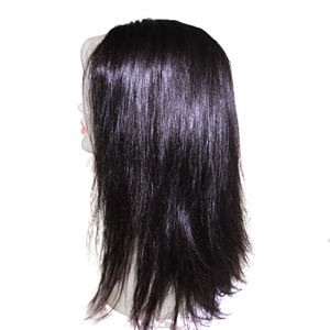 Perruques sans colle en cheveux humains vietnamiens et péruviens, avec closure en T, perruque HD Lace noire naturelle pour femmes, en cheveux humains tissés - Product Image 1