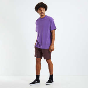 Camisetas de Algodón Extra Grandes al por Mayor para Hombre, Logotipo Personalizado, Talla Grande, Manga Corta, 100% Algodón, Largo Extendido - Product Image 2