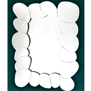 Premium Rectangular <b>Mirror</b> 48x35 Inch <b>Large</b> Decorative Wall <b>Mirror</b> for Living Room <b>Bedroom</b> Bathroom Elegant Decorative Design - Product Image 1