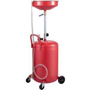 Réservoir de vidange d'huile usagée portable de 20 gallons, draineur pneumatique pour le vidange d'huile, transfert de liquides et de carburant, conteneur pour dispositif de drainage - Product Image 4