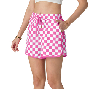 กางเกงขาสั้นชายหาดผู้หญิงคุณภาพพรีเมียม เอวสูง แห้งเร็ว ระบายอากาศได้ดี เหมาะสำหรับกีฬาทางน้ำกลางแจ้ง ผลิตจากโพลีเอสเตอร์ 100% ปรับแต่งได้ - Product Image 4