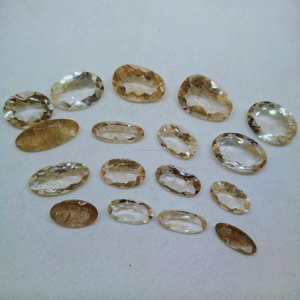 100% ทองแดงธรรมชาติพลอยควอตซ์พลอยรูปร่างผสมพลอยตัดยอดเยี่ยมสำหรับทำเครื่องประดับอัญมณีสอบเทียบเหลี่ยมเพชรพลอย - Product Image 1
