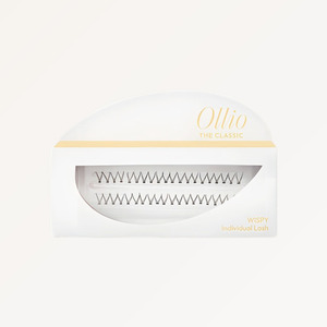 Pestañas postizas Ollio The Classic Strand Eyelashes Paquete Individual - Wispy 11mm extensiones de pestañas coreanas - Product Image 1