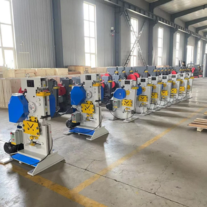 TurnPro IronWorker 10B 36-120 Ton Semi Automatic Hydraulic Punching Shearing Angle Channel Cutting Machine for Steel Fabrication - Product Image 2