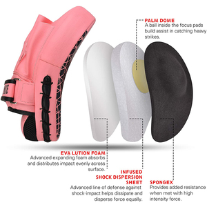 New Arrival 2026 Custom Design Boxing <b>Focus</b> <b>Pads</b> Wholesale Target Leather <b>Focus</b> <b>Pads</b> Custom Made Durable <b>Focus</b> <b>Pads</b> OEM - Product Image 6