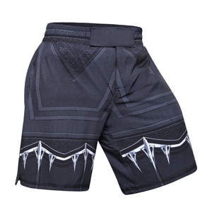 Custom Sublimation Printed Polyester/fighting Boxing MMA BJJ <b>Grappling</b> Fitness <b>Shorts</b> for Kickboxing and No Gi Training <b>Shorts</b> - Product Image 1