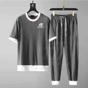 Conjuntos Deportivos Casuales para Hombre, Estampados y Ecológicos, de Verano, Transpirables, de Secado Rápido, Alta Elasticidad, Otros Materiales, Más Vendidos - Product Image 4