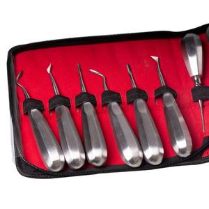 Elevadores de Raíz Curvos Económicos para Extracción Dental, Cirugía Oral e Implantes - Product Image 2