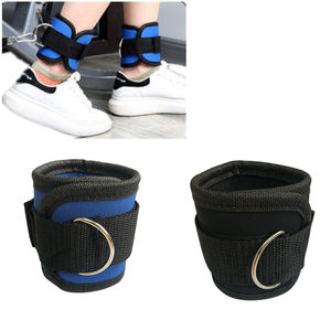 Sangles de cheville en néoprène robustes avec rembourrage pour musculation, entraînement en salle de sport, fitness et soutien de la cheville - Product Image 3
