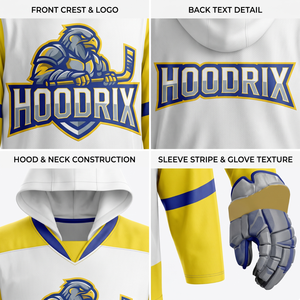Uniformes de Hockey sobre Hielo Personalizados al por Mayor, Fabricante de Camisetas Sublimadas para Equipos, Jóvenes, Adultos, Hombres, Mujeres, Proveedores OEM Directos de Fábrica - Product Image 6