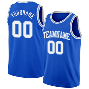 Maillots de basket-ball en maille 100% polyester respirant, personnalisables avec logo sur le devant, nom et numéro personnalisés, vente en gros - Product Image 4