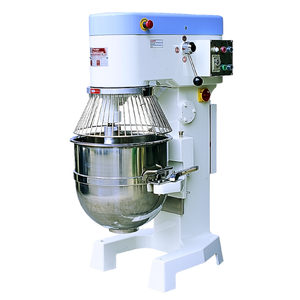 Equipo automático para hornear Mezclador planetario de pasteles de 80 litros Restaurante Pizza Mezclador de masa de pan 3 velocidades - Product Image 3