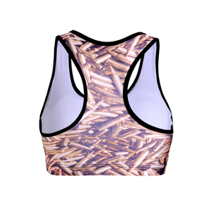Sujetador Deportivo Sublimado Sin Costuras de Alta Sujeción para Mujer, con Tirantes con Logotipo Frontal, Tejido Transpirable para Yoga - Nueva Llegada - Product Image 5