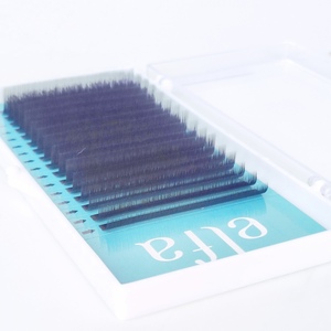 Fournitures d'extension de cils d'épaisseur. 05 faites à la main Plateaux d'extension de cils avec longueur de mélange CC Curl Extensions de cils Premium - Product Image 1