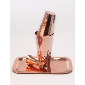 Copper <b>glasses</b> premium shine retention metal tumblers for <b>water</b> juice cocktail use durable reusable kitchen dining drinkware - Product Image 6