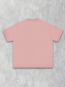 Camiseta de Verano de Alta Calidad, Unisex, Cuello Redondo Amplio, Manga Corta, Oversize, para Hombre, 250gsm, Algodón, Estilo Vintage, Lavado Ácido - Product Image 2