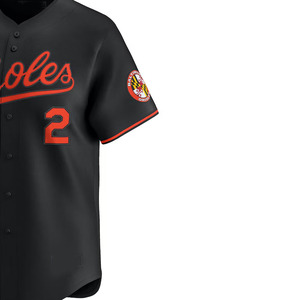 Camiseta Deportiva de Béisbol de Moda, Premium, con Botones, Transpirable, Personalizable para Equipos, Directo de Fábrica - Product Image 3