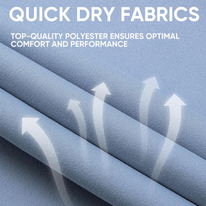 Polo de Golf Personalizado con Logotipo para Hombre, 100% Poliéster, Secado Rápido, Corte Ajustado, Manga Corta, Cuello Tipo Blade - Product Image 3