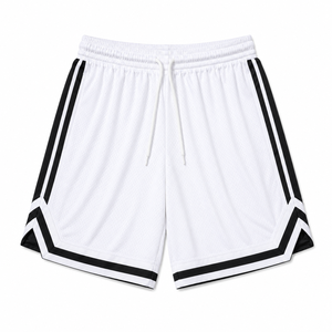 Mesh Men's Basketball Shorts Solid Breathable Quick Dry 100% Polyester Jogger Shorts New Fashion Wholesale Double <b>Layer</b> - Product Image 3